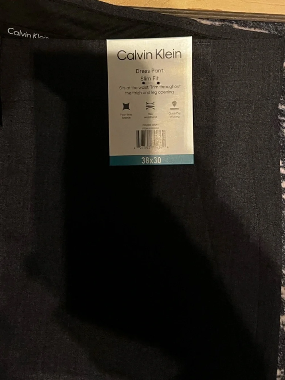NWT Calvin Klein slim fit dress pants